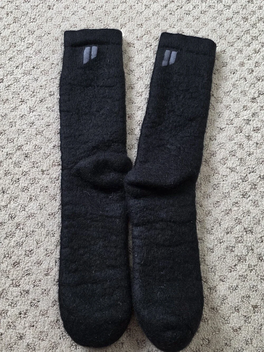 Hollow Alpaca Boot Washed Socks